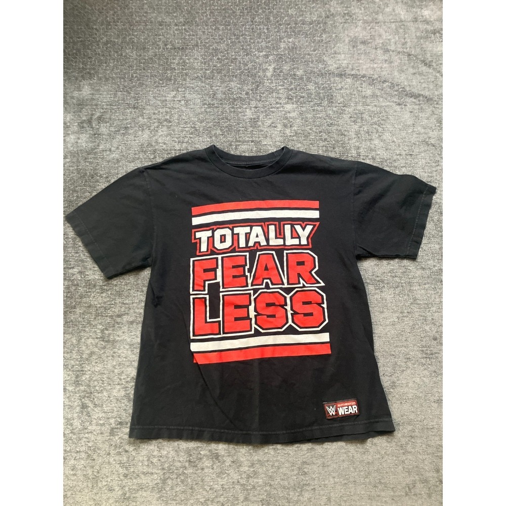WWE Authentic Totally Fearless Nikki Bella T-Shirt Men Medium Black Graphic Logo